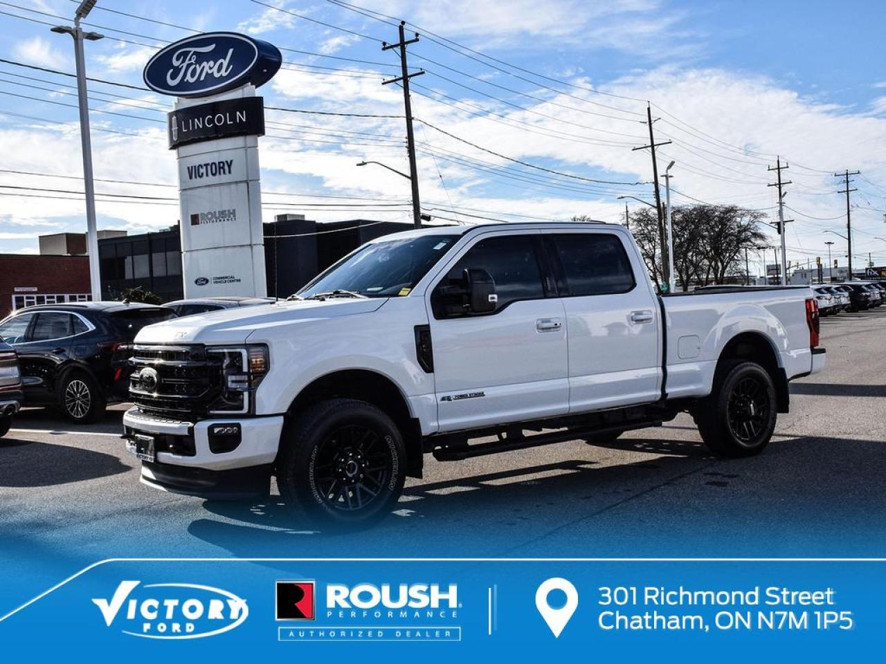 Used 2022 Ford F-250 LARIAT 4WD | BLACK PKG | PANORAMIC SUNROOF | for sale in Chatham, ON