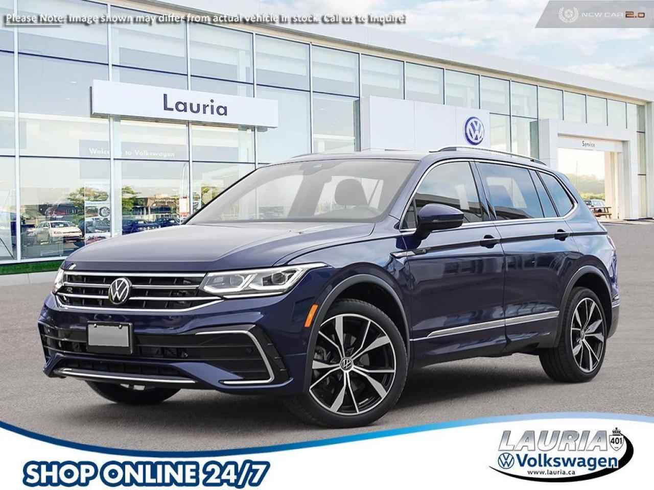 New 2024 Volkswagen Tiguan 2.0T Highline R-LIne 4Motion AWD - COMING SOON for sale in PORT HOPE, ON