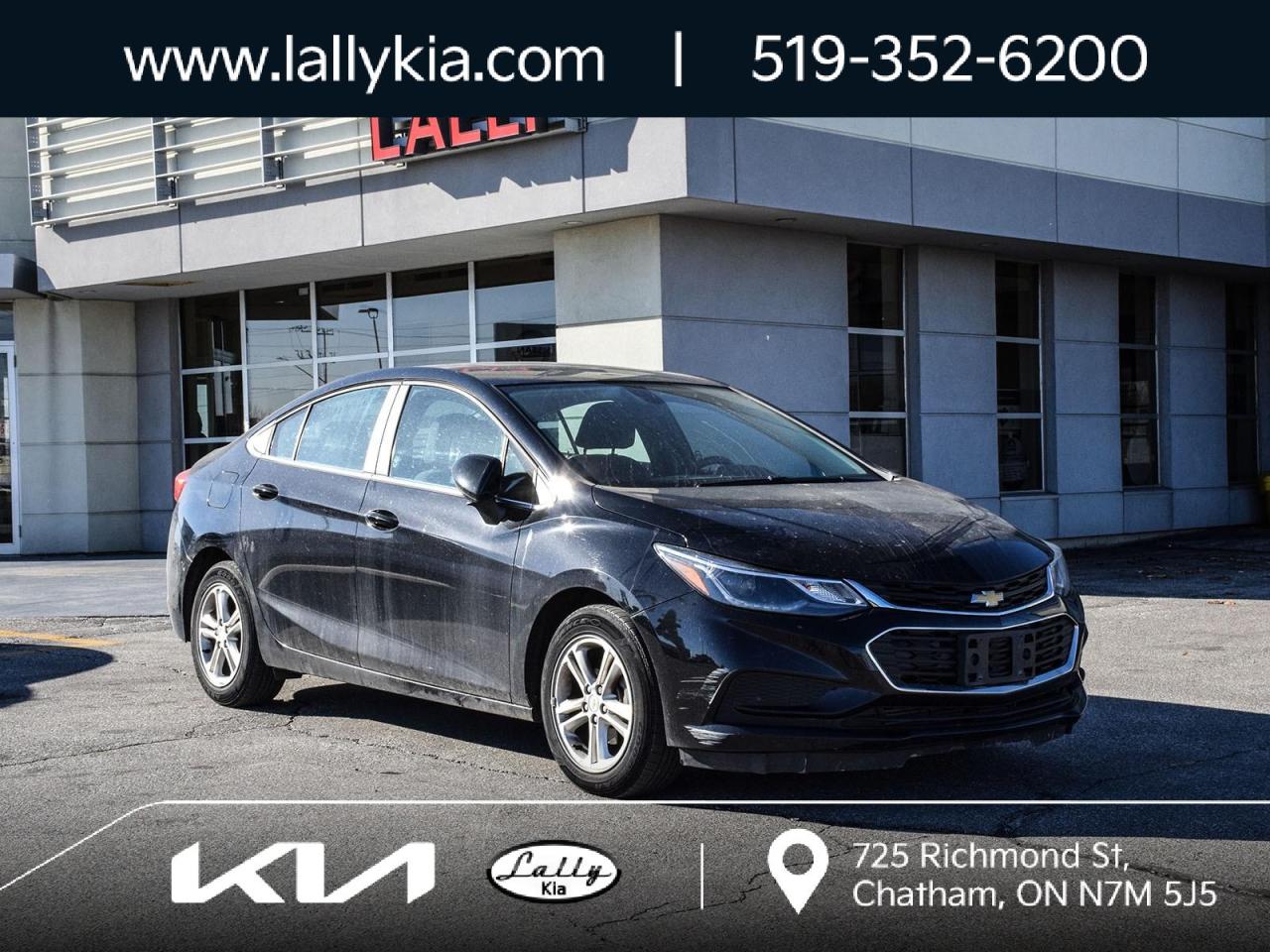 Used 2018 Chevrolet Cruze LT AUTO for sale in Chatham, ON