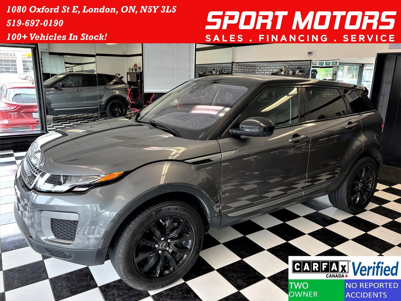 2017 Land Rover Range Rover Evoque SE+GPS+Roof+Heated Leather+CLEAN CARFAX - Photo #1