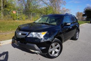<p>WOW !! Check out this gorgeous low kms MDX Elite that just arrived at our store on trade. This beauty has been exceptionally well cared for by the previous owners at an Acura dealership for majority of its life so you know no expense was spared. If youre in the market for a stylish, fun to drive SUV with an excellent reputation then make sure to check out this one. It comes loaded with the Elite package providing, heated seats in 2 rows, 7 passenger and best of all rear DVD entertainment system. This one comes certified at our listed price for your convenience. Call or Email today to book your appointment before its gone.</p><p>FINANCING AVAILABLE FOR ALL CREDIT TYPES.</p><p>EXTENDED WARRANTIES AVAILABLE from 3 months up to 48 months and a variety of coverage options.</p><p>Come see us at our central location @ 2044 Kipling Ave (BEHIND PIONEER GAS STATION)</p>