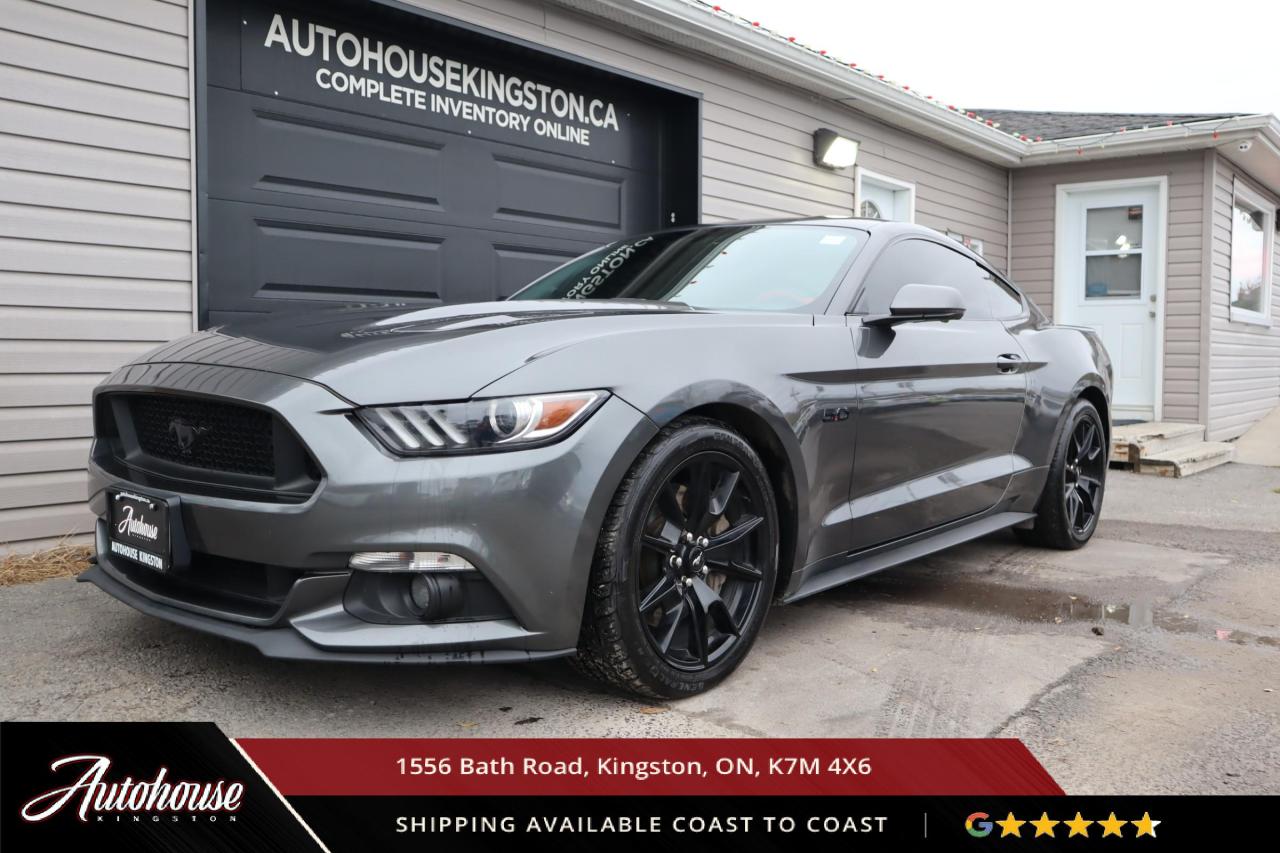 Used 2017 Ford Mustang GT 5.0L V8 - LEATHER - REMOTE START for sale in Kingston, ON