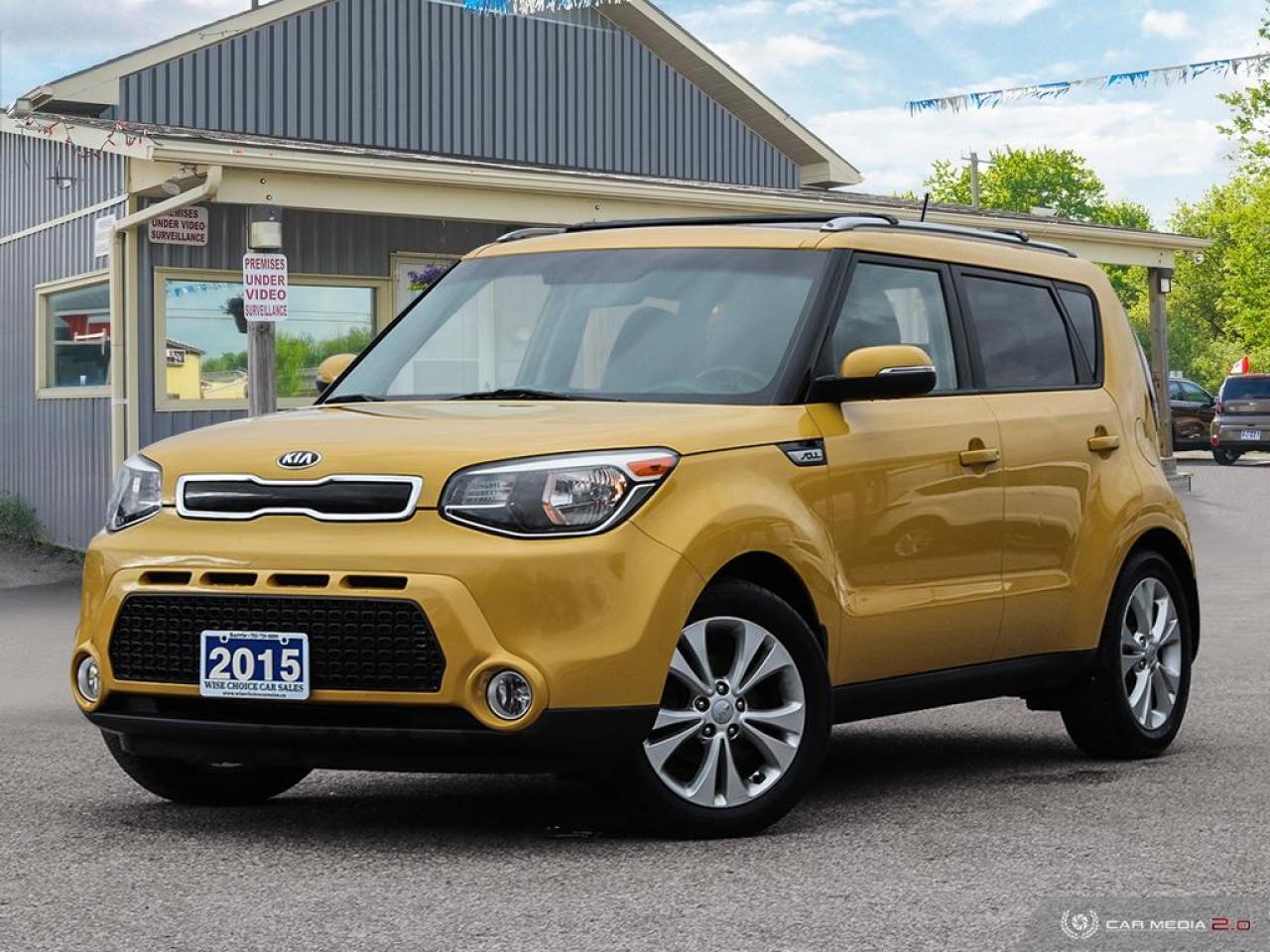 Used 2015 Kia Soul 5dr Wgn Auto EX+ ECO, ONE OWNER, LOW KM'S, H/SEATS for sale in Orillia, ON
