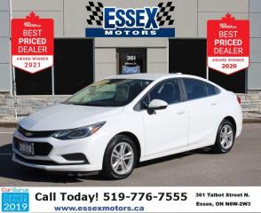 Used 2018 Chevrolet Cruze LT*Heated Seats*CarPlay*Rear Cam*1.4L-4cyl for sale in Essex, ON