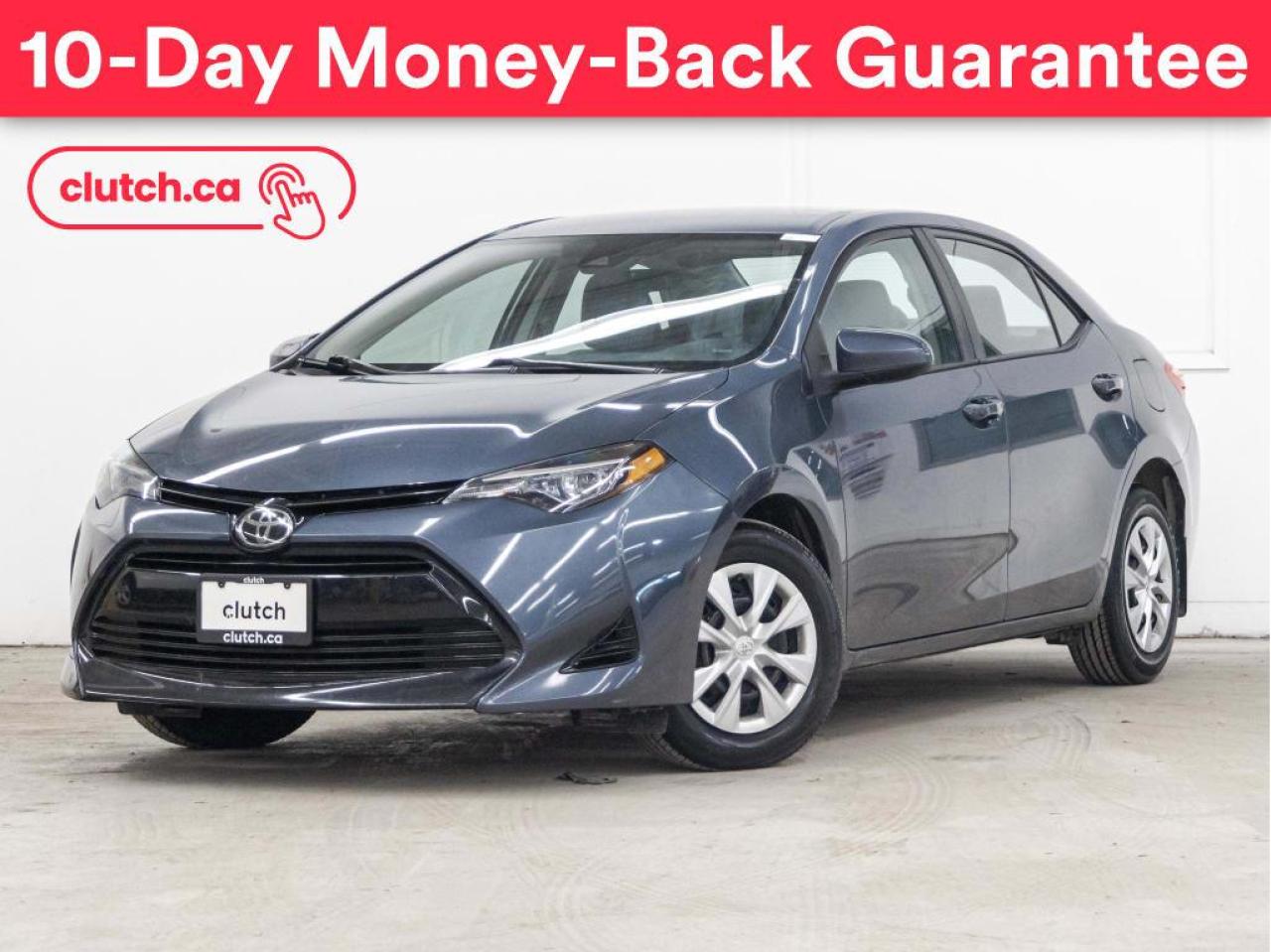 Used 2018 Toyota Corolla CE w/ Rearview Cam, Bluetooth, A/C for sale in Toronto, ON