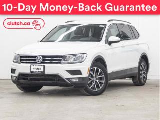 Used 2018 Volkswagen Tiguan Comfortline w/ Apple CarPlay & Android Auto, Cruise Control, Nav for sale in Toronto, ON