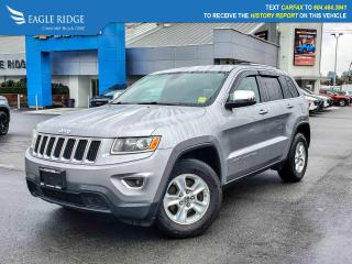 Used 2014 Jeep Grand Cherokee Laredo 4x4, Automatic temperature control, Delay-off headlights, Front Bucket Seats, for sale in Coquitlam, BC
