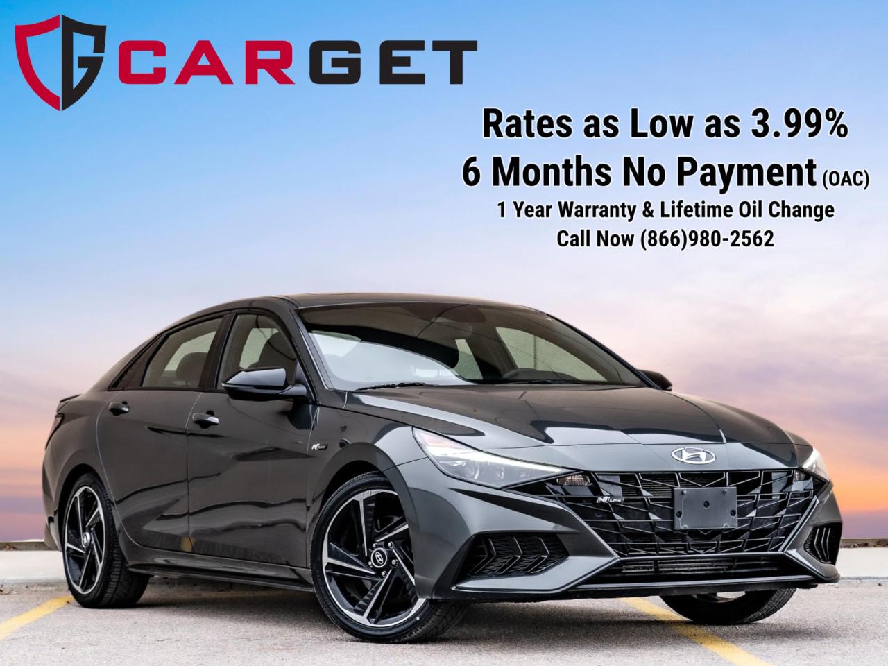 Used 2021 Hyundai Elantra N Line - REMOTE START | DCT | SUNROOF | BACKUP CAM for sale in Saskatoon, SK