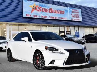 Used 2016 Lexus IS 350 NAV LEATHER SUNROOF LOADED! WE FINANCE ALL CREDIT for sale in London, ON