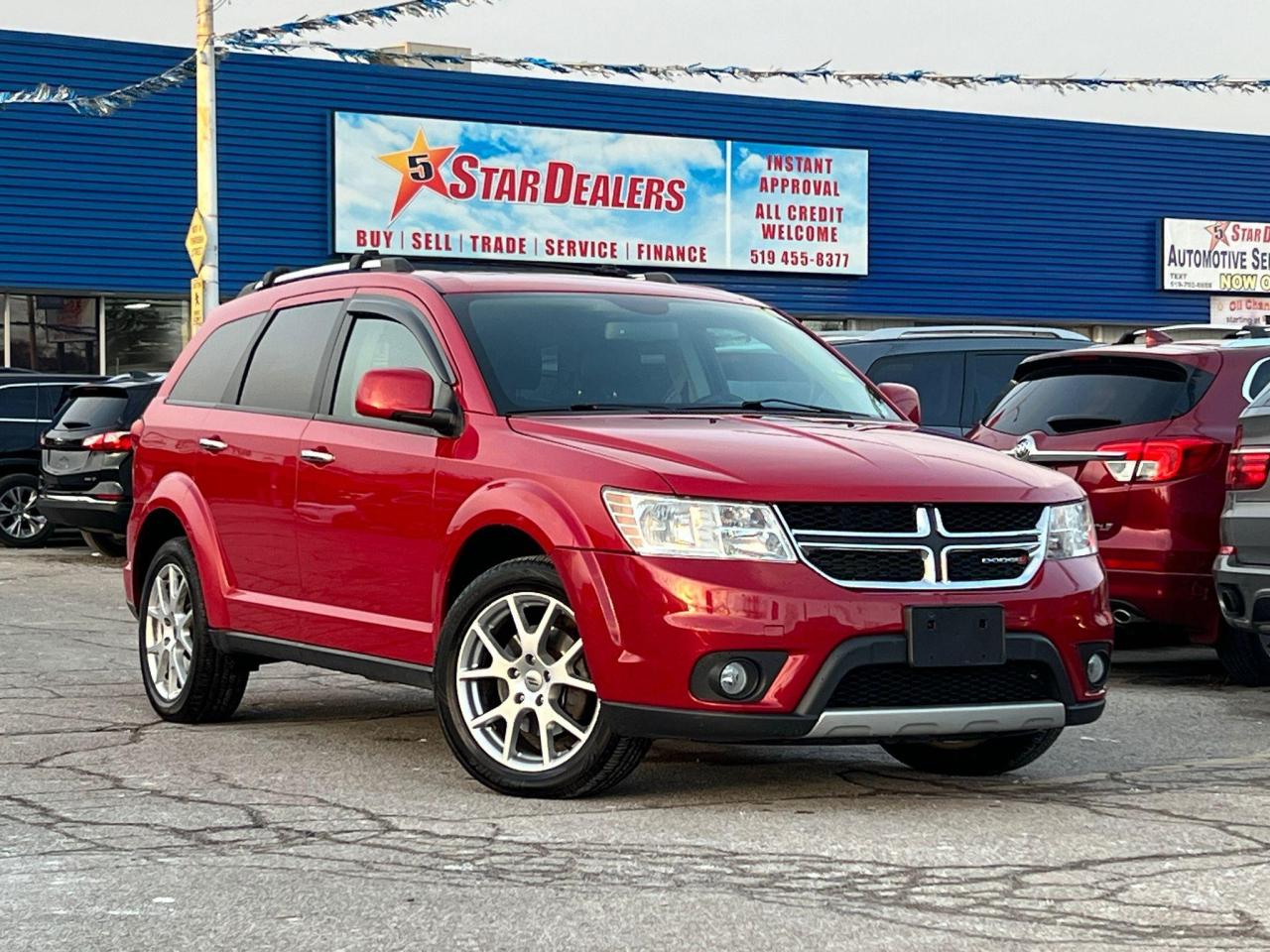 Used 2018 Dodge Journey NAV LEATHER SUNROOF DVD MINT WE FINANCE ALL CREDIT for sale in London, ON