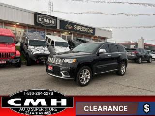 Used 2019 Jeep Grand Cherokee Summit  **CLEAN CF - 1 OWNER** for sale in St. Catharines, ON