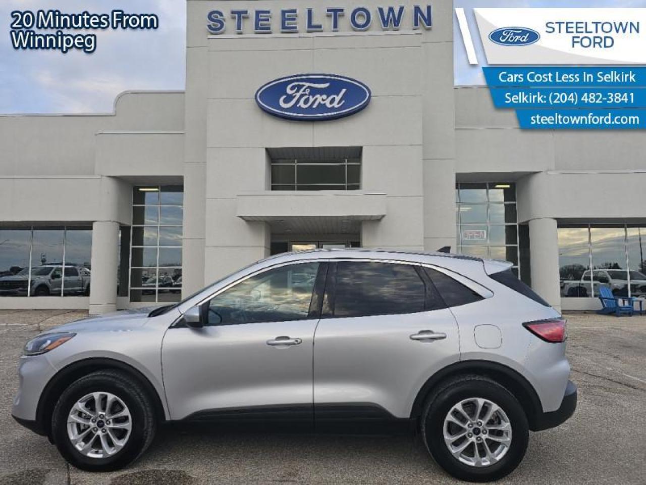 Used 2020 Ford Escape SE 4WD  - Heated Seats -  Android Auto for sale in Selkirk, MB