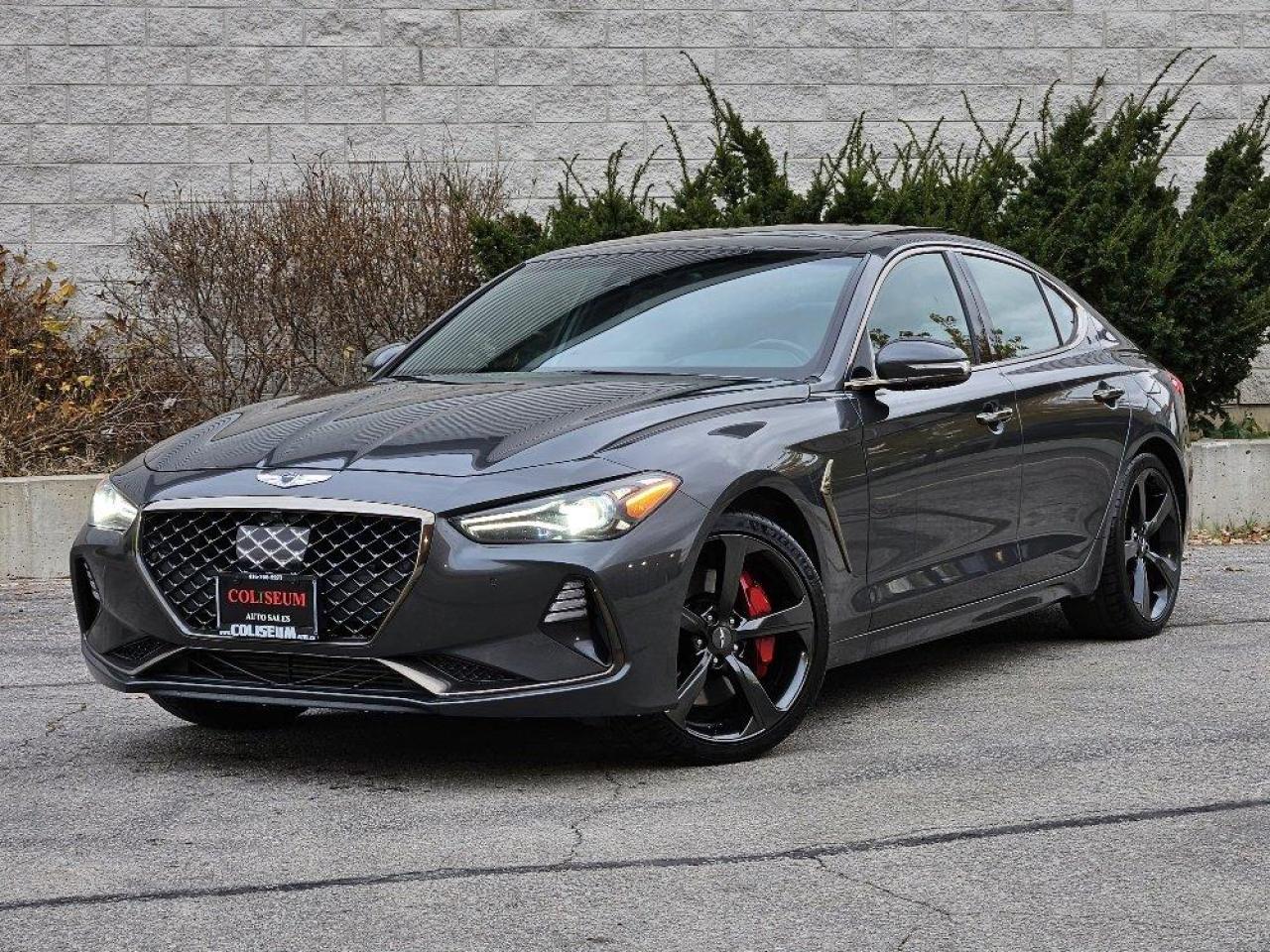 Used 2019 Genesis G70 3.3T SPORT AWD-NAVI-HUD-LEATHER-SUNROOF-LOADED for sale in Toronto, ON