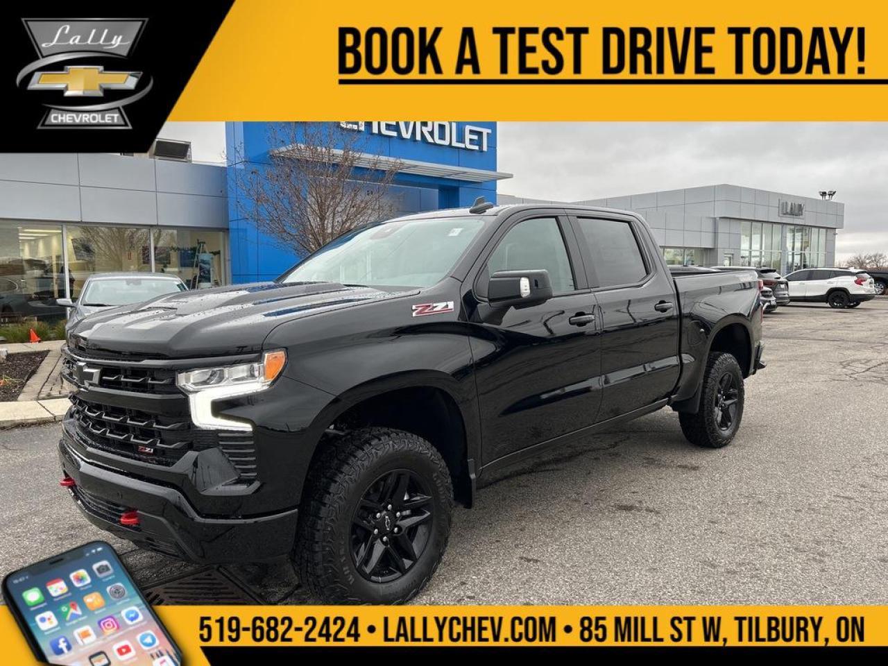 New 2024 Chevrolet Silverado 1500 LT Trail Boss for sale in Tilbury, ON