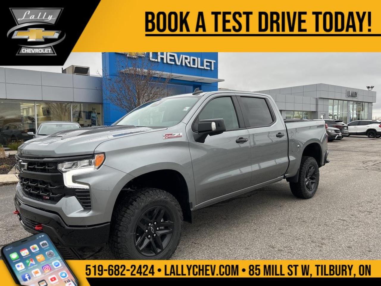 New 2024 Chevrolet Silverado 1500 LT Trail Boss for sale in Tilbury, ON