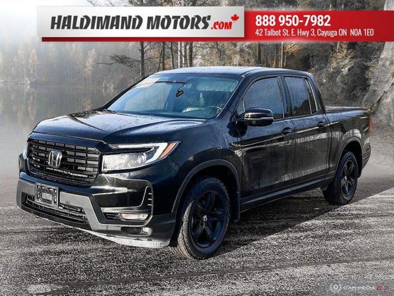Used 2022 Honda Ridgeline Black Edition for sale in Cayuga, ON