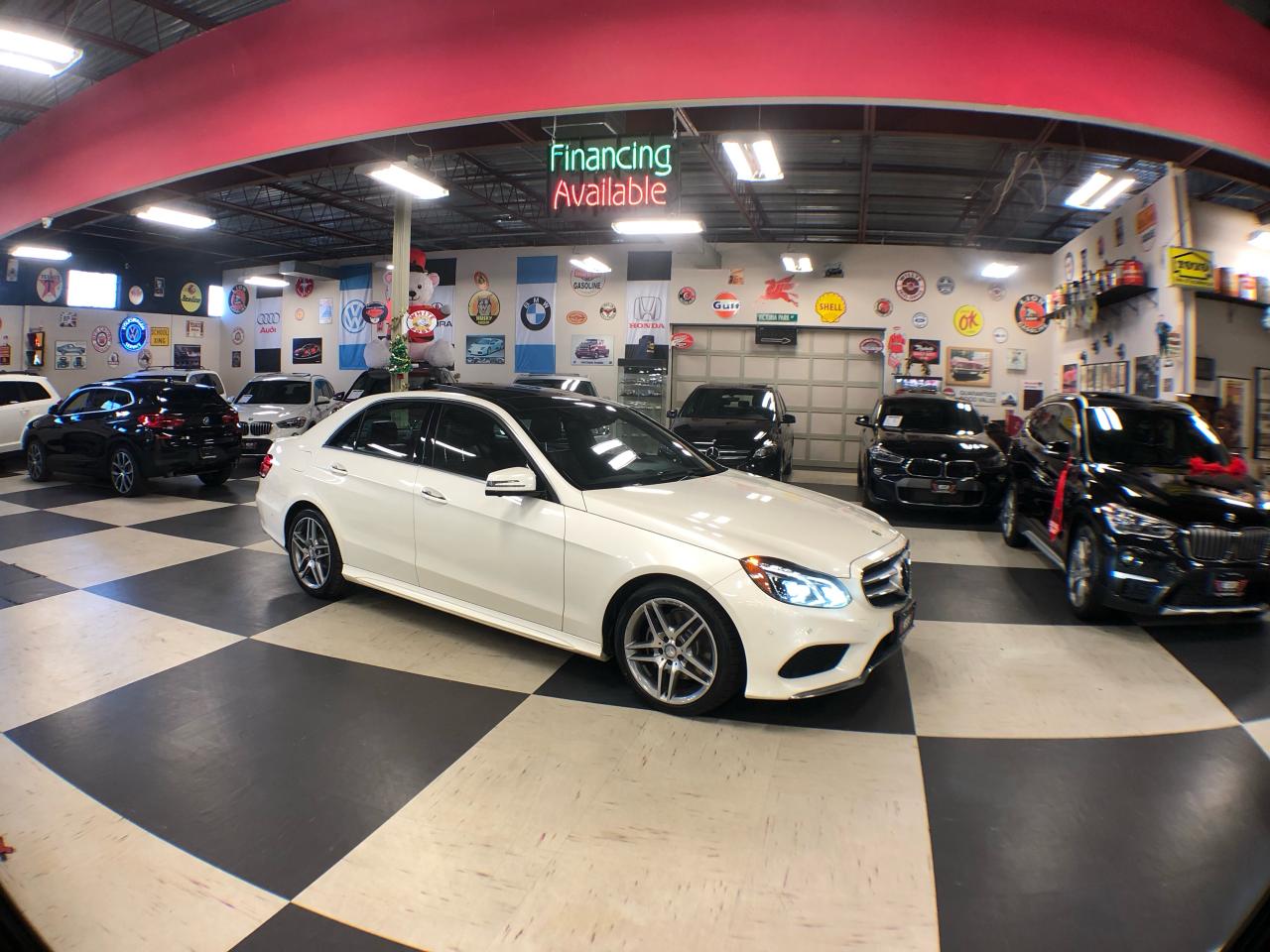 2016 Mercedes-Benz E-Class E400 4MATIC LEATHER PANO/ROOF AMG PKG NAVI B/SPOT