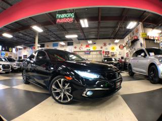 Used 2019 Honda Civic TOURING AUTO NAVI LEATHER SUNROOF B/SPOT CAMERA for sale in North York, ON