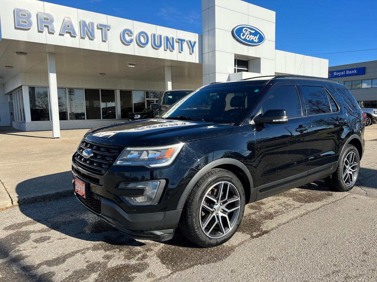 Used 2016 Ford Explorer 4WD 4DR SPORT for sale in Brantford, ON