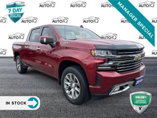 Used 2019 Chevrolet Silverado 1500 High Country ONE OWNER | NO ACCIDENTS | LOCAL TRADE for sale in Tillsonburg, ON