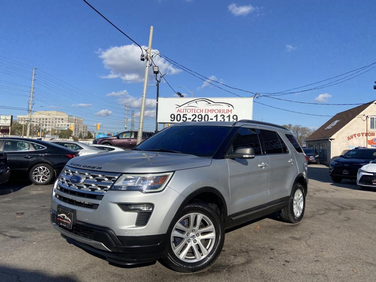 Used 2019 Ford Explorer XLT 4WD 7 Passengers / Moonroof / Push Start /  Leather for sale in Mississauga, ON