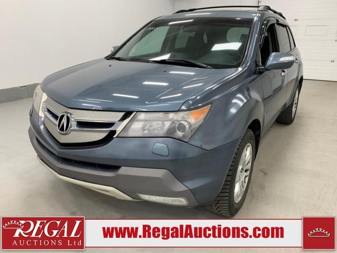 Used 2007 Acura MDX SH for sale in Calgary, AB