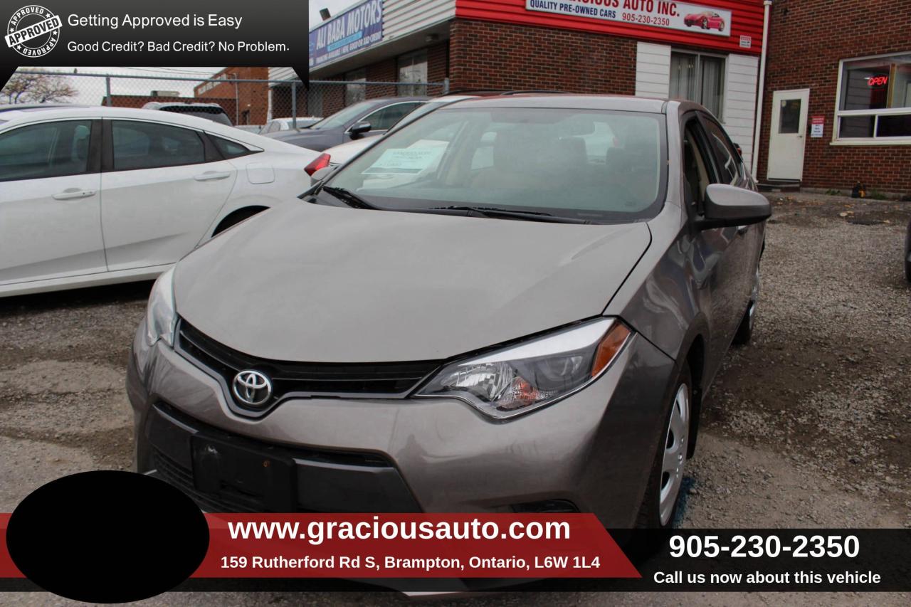 Used 2016 Toyota Corolla 4DR SDN MAN CE for sale in Brampton, ON