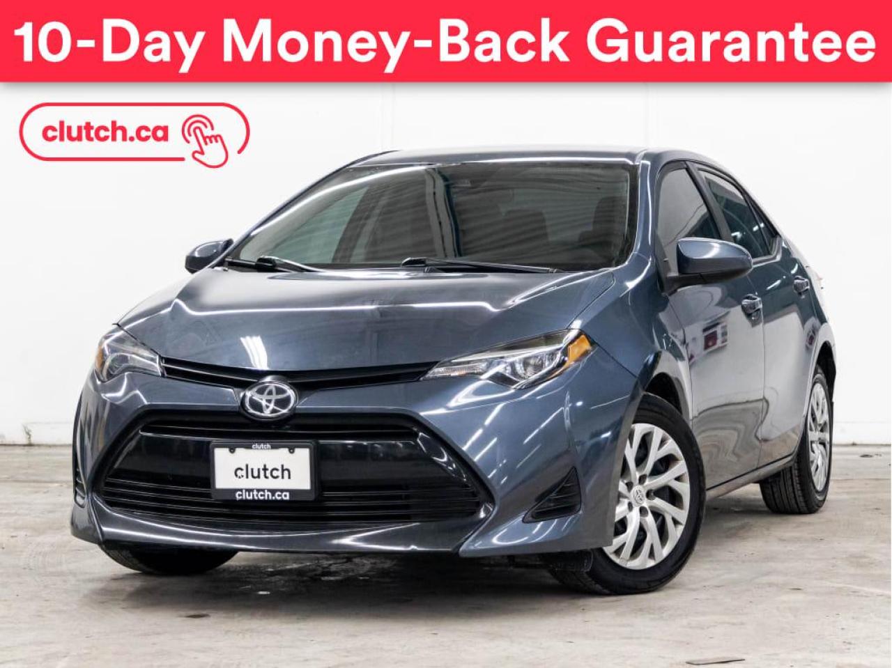 Used 2019 Toyota Corolla LE w/ Rearview Cam, Bluetooth, A/C for sale in Toronto, ON