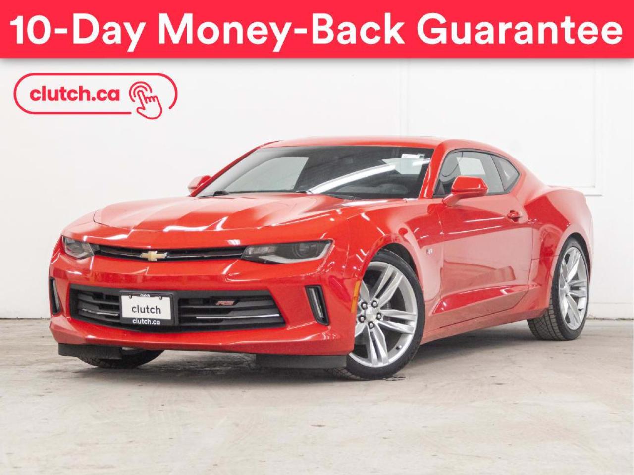 Used 2017 Chevrolet Camaro 1LT w/ Tech Pkg w/ Apple CarPlay & Android Auto, Bluetooth, A/C for sale in Toronto, ON