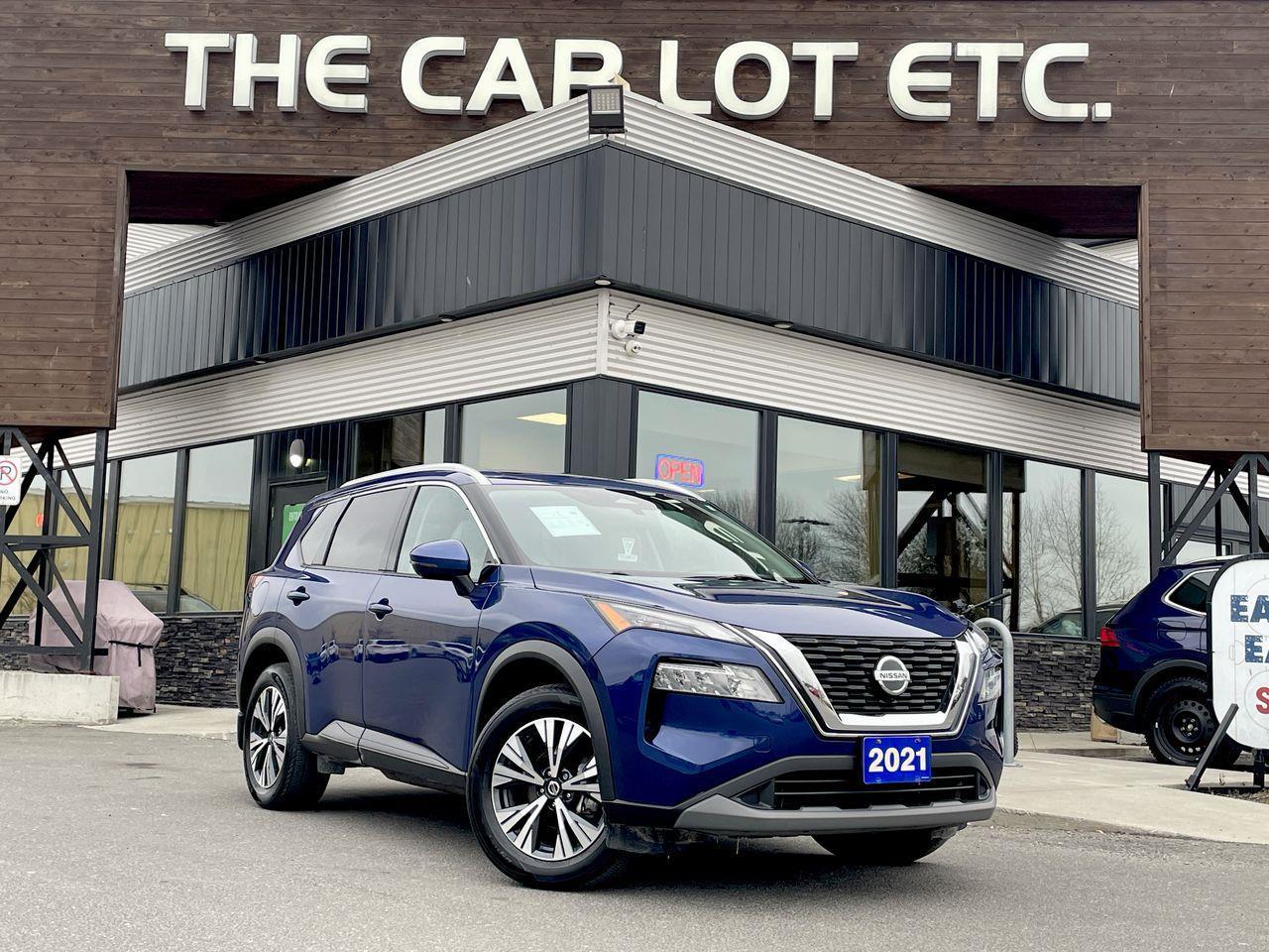 Used 2021 Nissan Rogue SV APPLE CARPLAY/ANDROID AUTO, SIRIUS XM, HEATED LEATHER SEATS/STEERING WHEEL, BACK UP CAM, MOONROOF!! for sale in Sudbury, ON