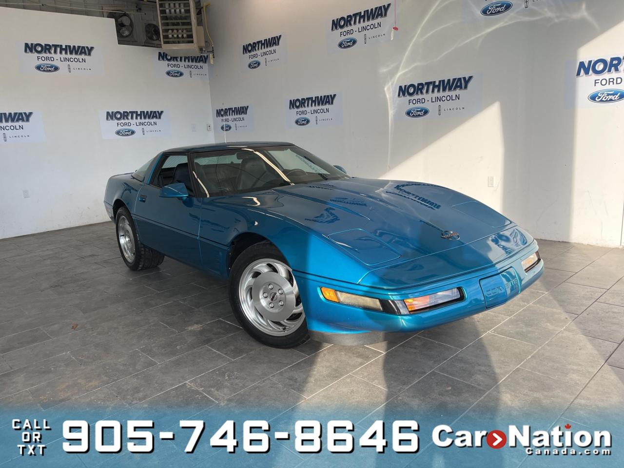 Used 1995 Chevrolet Corvette TARGA TOP | CORSA EXHAUST | WOW ONLY 82 KM! for sale in Brantford, ON