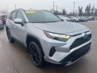 <span>More stylish than ever, more efficient than ever, more powerful than ever: the 2022 Toyota RAV4 Hybrid takes the elements RAV4 owners have always loved to another level. You expect the RAV4 Hybrid to be a fuel-sipper, and with an city rating of 5.8 L/100km, it most definitely is. But would you expect <em>more</em> horsepower out of the RAV4 Hybrid? Thats right: even the horsepower is upgraded. </span>




<span>Inside, the RAV4 Hybrid SEs cabin features an 8-way power drivers seat, heated front seats and a heated steering wheel, a power liftgate, and dual-zone automatic climate control. Tech includes a 7-inch centre screen with Apple CarPlay/Android Auto and a rearview camera. The RAV4 Hybrid SE also includes Toyota Safety Sense 2.0: pre-collision with pedestrian detection, adaptive cruise control, auto high beams, and lane departure alert with steering assist. Theres also LED lighting, 18-inch alloys, and proximity access/pushbutton start. </span>




<span style=font-weight: 400;>Thank you for your interest in this vehicle. Its located at Centennial Nissan, 30 Nicholas Lane, Charlottetown, PEI. We look forward to hearing from you - call us at 1-902-892-6577.</span>