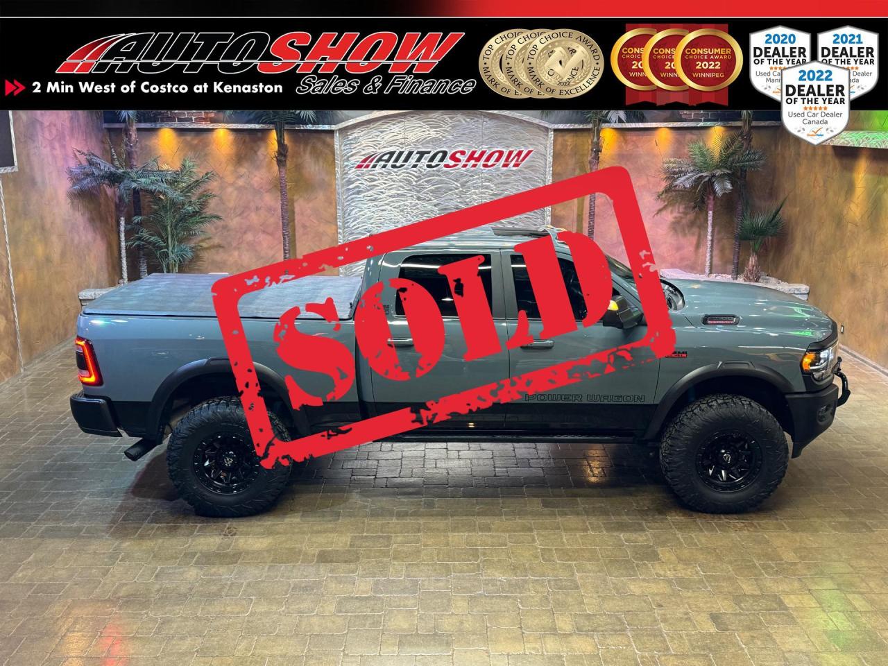 Used 2021 RAM 2500 Power Wagon 75th Anniversary w/ 12-In Screen, A/C Seats! for sale in Winnipeg, MB