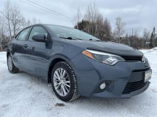 Used 2014 Toyota Corolla LE  - $187 B/W - Low Mileage for sale in Timmins, ON