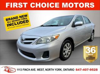 Used 2011 Toyota Corolla CE ~AUTOMATIC, FULLY CERTIFIED WITH WARRANTY!!!~ for sale in North York, ON