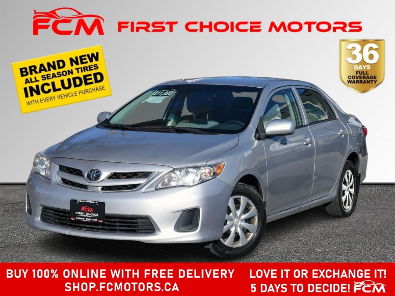 Used 2011 Toyota Corolla CE ~AUTOMATIC, FULLY CERTIFIED WITH WARRANTY!!!~ for sale in North York, ON