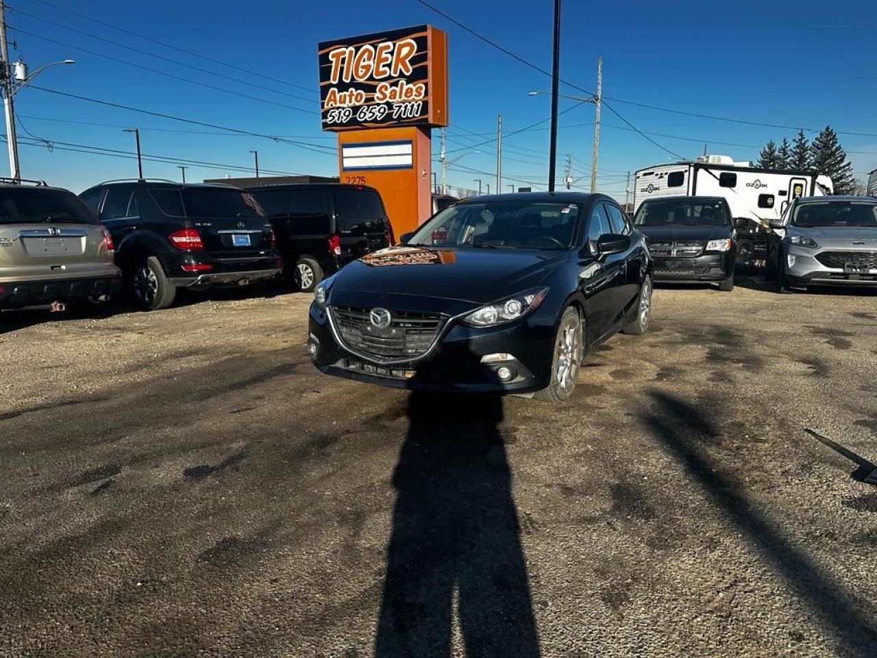Used 2015 Mazda MAZDA3 GS*AUTO*SEDAN*ALLOYS*HAIL DAMAGE*CERTIFIED for sale in London, ON