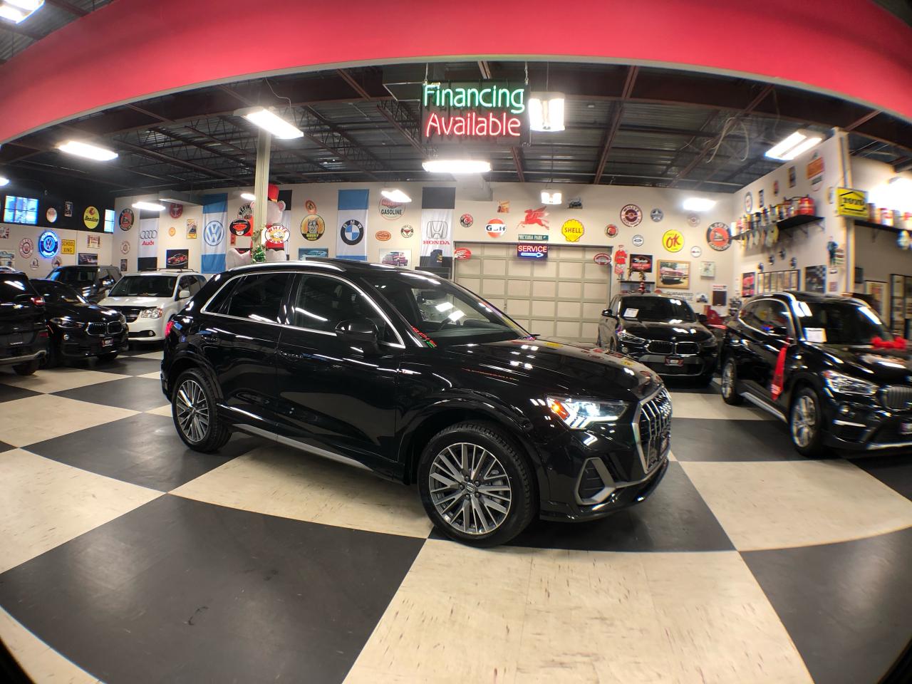 2019 Audi Q3 TECHNIK S-LINE NAVI LEATHER P/ROOF B/SPOT 360 CAM