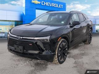 New 2024 Chevrolet Blazer EV eAWD RS Free Maintenance for sale in Winnipeg, MB