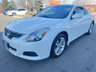 <p><span>2012 NISSAN ALTIMA COUPE 2.5 S</span><span>, ONLY 122</span><span>K! LOADED! AUTOMATIC, SUN-ROOF,<span> </span></span><span>POWER WINDOWS, POWER LOCKS, POWER SEAT, HEATED SEATS, </span><span>RADIO, BLUETOOTH, KEY-LESS ENTRY, PUSH-BUTTON START, ALLOY RIMS,</span><span> CLEAN CARFAX REPORT (WILL PROVIDE CARFAX REPORT), ONE OWNER VEHICLE, ONTARTIO VEHICLE, </span><span>HAS BEEN FULLY SERVICED!!!</span><span> </span><span>EXCELLENT CONDITION, FULLY CERTIFIED.</span><br></p><p> <br></p><p><span>CALL AT 416-505-3554<span id=jodit-selection_marker_1713321400570_6223020895611824 data-jodit-selection_marker=start style=line-height: 0; display: none;></span></span><br></p><p> <br></p><p>VISIT US AT WWW.RAHMANMOTORS.COM</p><p> <br></p><p>RAHMAN MOTORS</p><p>1000 DUNDAS ST EAST.</p><p>MISSISSAUGA, L4Y2B8</p><p> <br></p><p>**PLEASE CALL IN ADVANCE TO CHECK AVAILABILITY**</p>
