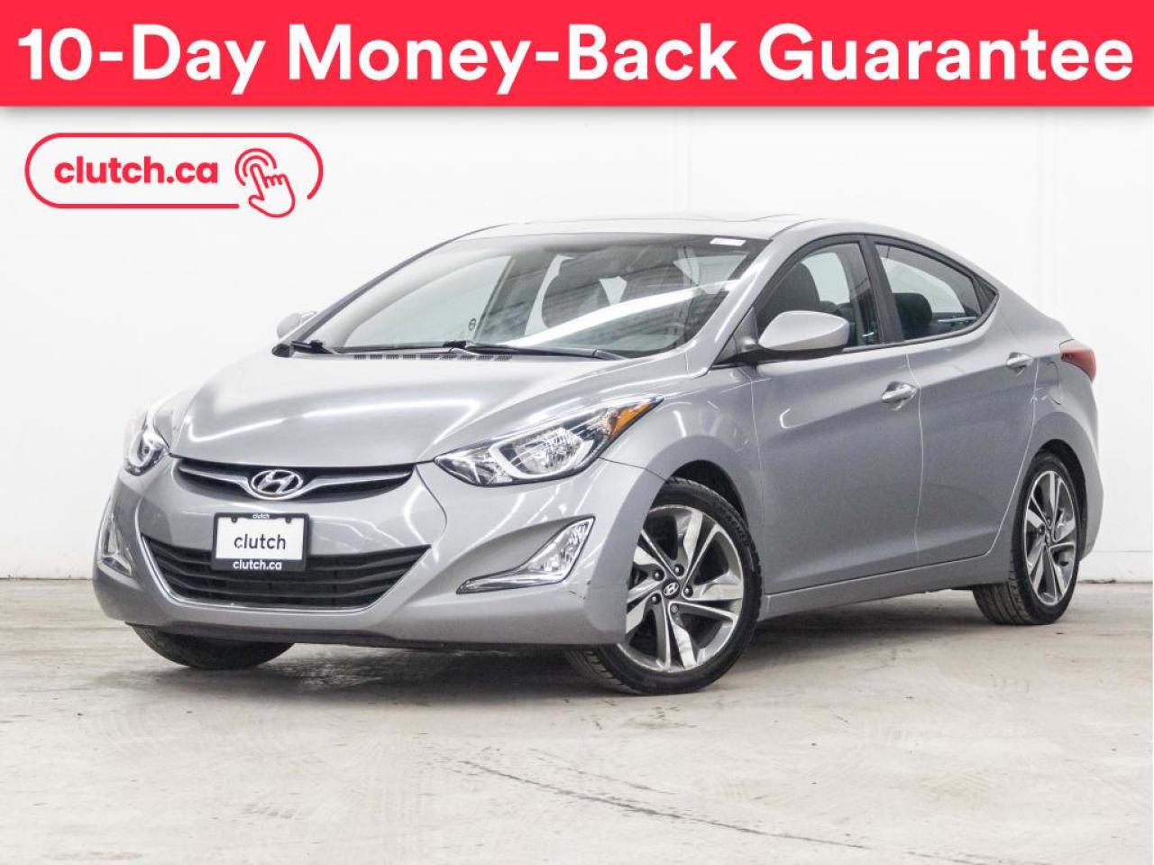 Used 2015 Hyundai Elantra GLS w/ Bluetooth, Cruise Control, A/C for sale in Toronto, ON