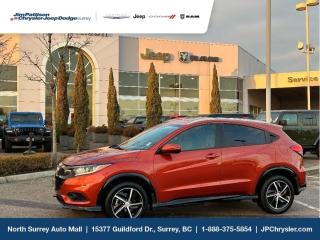 The 2019 Honda HR-V Sport is a compact SUV known for its sporty styling and versatility. It features a peppy engine, responsive handling, and a sleek exterior design. Inside, it offers a flexible and spacious cabin with innovative Magic Seat functionality, allowing for various cargo and seating configurations. With its combination of practicality, a fun driving experience, and Hondas reliability, the HR-V Sport appeals to those seeking a dynamic yet functional compact SUV.



At Jim Pattison Chrysler, every Certified Pre-Owned vehicle comes with a 30 Day power train warranty, detailed CarProof vehicle history report, a comprehensive mechanical inspection, and 14 Day vehicle exchange policy! Price does not include $899 documentation, $599 used car finance placement fee and taxes. D#30394 Call 1-877-868-1775! Financing available OAC.