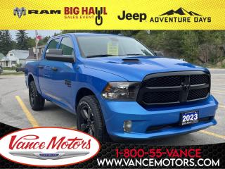 New 2023 RAM 1500 Classic Night Edition Sub Zero 4x4...V6*HTD SEATS! for sale in Bancroft, ON