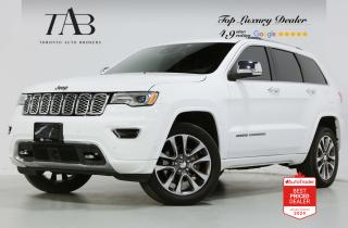 This Beautiful 2018 Jeep Grand Cherokee Overland is a local Ontario vehicle with a clean Carfax report. It is a well-equipped SUV known for its blend of off-road capability, comfort, and advanced features.

Key Features Includes:

- Navigation
- Bluetooth
- Backup Camera
- Parking Sensors
- Panoramic Sunroof
- Sirius XM Radio
- Heated Front and Rear Seats
- Front Ventilated Seats
- Cruise Control
- Air Suspension
- Chrome Door Mirrors and Handle
- 20" Alloy Wheels

NOW OFFERING 3 MONTH DEFERRED FINANCING PAYMENTS ON APPROVED CREDIT.

 Looking for a top-rated pre-owned luxury car dealership in the GTA? Look no further than Toronto Auto Brokers (TAB)! Were proud to have won multiple awards, including the 2023 GTA Top Choice Luxury Pre Owned Dealership Award, 2023 CarGurus Top Rated Dealer, 2024 CBRB Dealer Award, the Canadian Choice Award 2024, the 2023 Three Best Rated Dealer Award, and many more!

With 30 years of experience serving the Greater Toronto Area, TAB is a respected and trusted name in the pre-owned luxury car industry. Our 30,000 sq.Ft indoor showroom is home to a wide range of luxury vehicles from top brands like BMW, Mercedes-Benz, Audi, Porsche, Land Rover, Jaguar, Aston Martin, Bentley, Maserati, and more. And we dont just serve the GTA, were proud to offer our services to all cities in Canada, including Vancouver, Montreal, Calgary, Edmonton, Winnipeg, Saskatchewan, Halifax, and more.

At TAB, were committed to providing a no-pressure environment and honest work ethics. As a family-owned and operated business, we treat every customer like family and ensure that every interaction is a positive one. Come experience the TAB Lifestyle at its truest form, luxury car buying has never been more enjoyable and exciting!

We offer a variety of services to make your purchase experience as easy and stress-free as possible. From competitive and simple financing and leasing options to extended warranties, aftermarket services, and full history reports on every vehicle, we have everything you need to make an informed decision. We welcome every trade, even if youre just looking to sell your car without buying, and when it comes to financing or leasing, we offer same day approvals, with access to over 50 lenders, including all of the banks in Canada. Feel free to check out your own Equifax credit score without affecting your credit score, simply click on the Equifax tab above and see if you qualify.

So if youre looking for a luxury pre-owned car dealership in Toronto, look no further than TAB! We proudly serve the GTA, including Toronto, Etobicoke, Woodbridge, North York, York Region, Vaughan, Thornhill, Richmond Hill, Mississauga, Scarborough, Markham, Oshawa, Peteborough, Hamilton, Newmarket, Orangeville, Aurora, Brantford, Barrie, Kitchener, Niagara Falls, Oakville, Cambridge, Kitchener, Waterloo, Guelph, London, Windsor, Orillia, Pickering, Ajax, Whitby, Durham, Cobourg, Belleville, Kingston, Ottawa, Montreal, Vancouver, Winnipeg, Calgary, Edmonton, Regina, Halifax, and more.

Call us today or visit our website to learn more about our inventory and services. And remember, all prices exclude applicable taxes and licensing, and vehicles can be certified at an additional cost of $799.