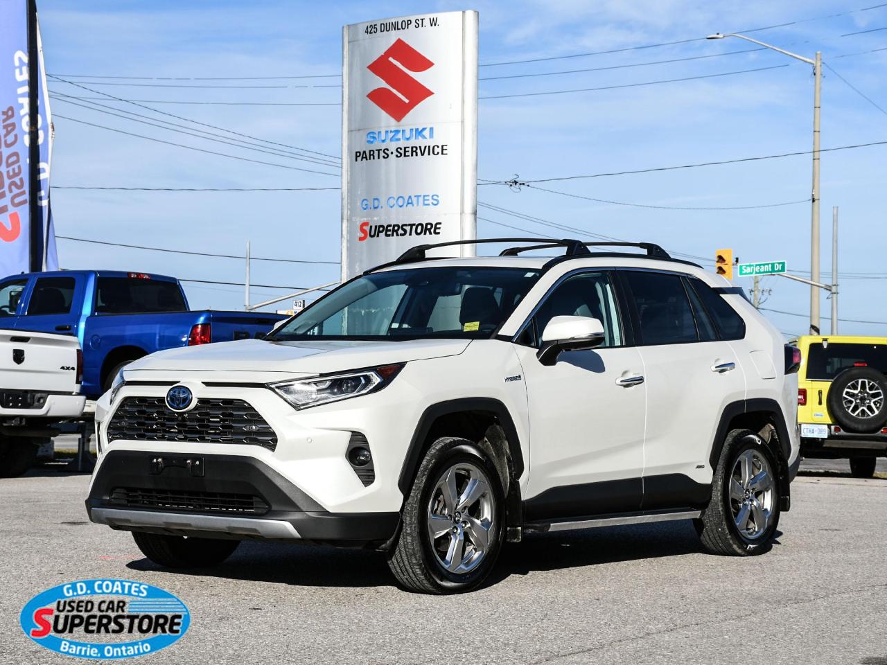 Used 2020 Toyota RAV4 Hybrid Limited AWD for sale in Barrie, ON