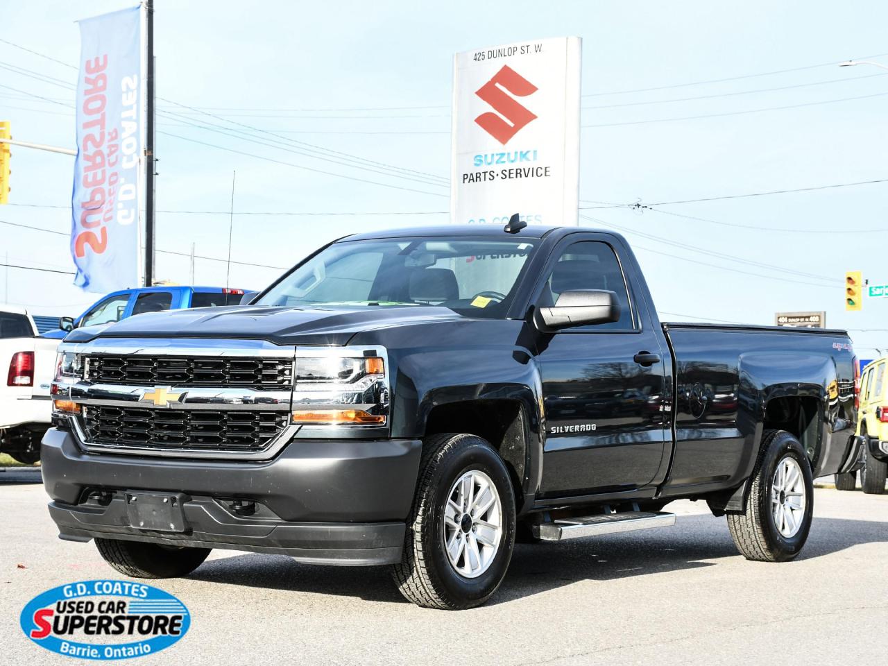Used 2017 Chevrolet Silverado 1500 Work Truck Regular Cab 4x4 for sale in Barrie, ON