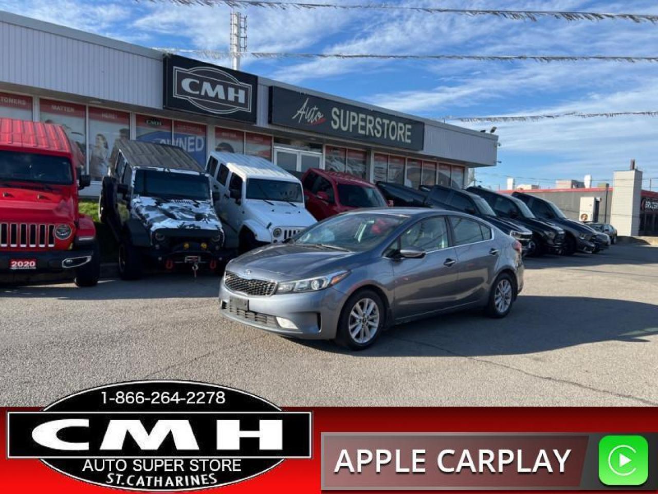 Used 2017 Kia Forte EX  CAM APPLE-CP HTD-SEATS 16-AL for sale in St. Catharines, ON
