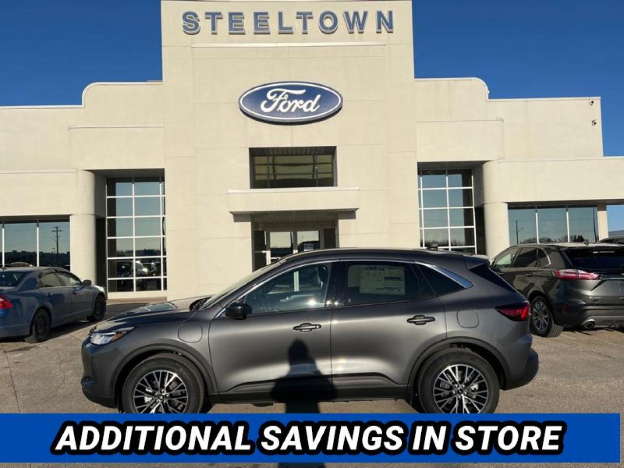 New 2023 Ford Escape PHEV  - Hybrid -  Navigation for sale in Selkirk, MB