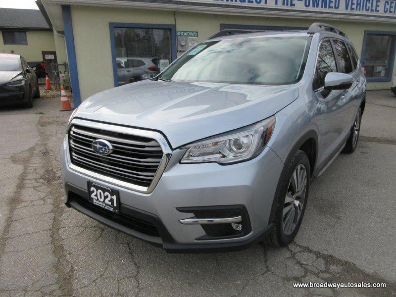 2021 Subaru ASCENT ALL-WHEEL DRIVE LIMITED-EDITION 7 PASSENGER 2.4L - DOHC.. BENCH & 3RD ROW.. NAVIGATION.. PANORAMIC SUNROOF.. LEATHER.. HEATED SEATS.. BACK-UP CAMERA..
