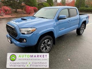 Used 2019 Toyota Tacoma TRD SPORT 4X4 6sP MAN, SUNROOF, LEATHER, WARRANTY, FINANCING, INSPECTED W/ BCAA MBSHP! for sale in Surrey, BC